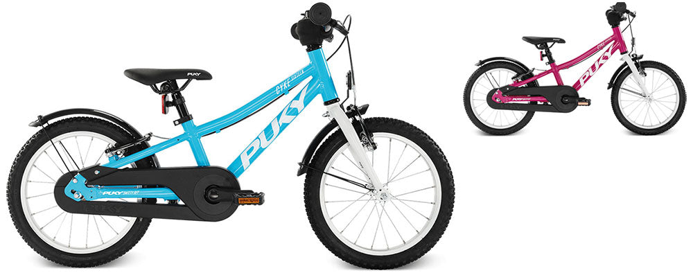 Puky cyke 16-1-f alu - children's bike with freewheel | berry white