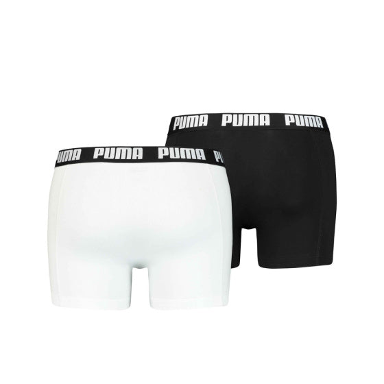 Basic Boxershort Heren (2 stuks) Zwart Witmaat XL