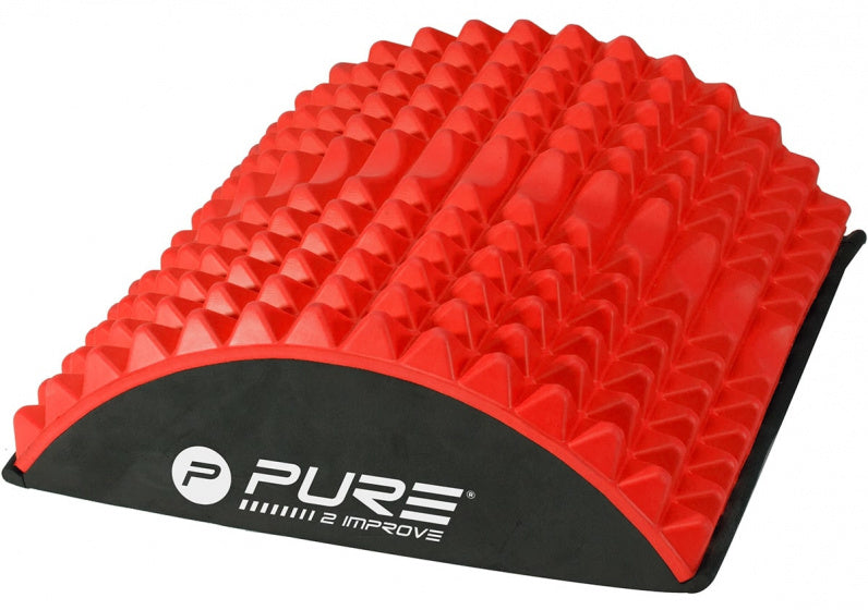 buikspiertrainingskussen 30 x 28 cm foam rood