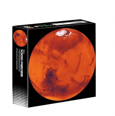 Intropuzzel rond - mars - 1000 stukjes
