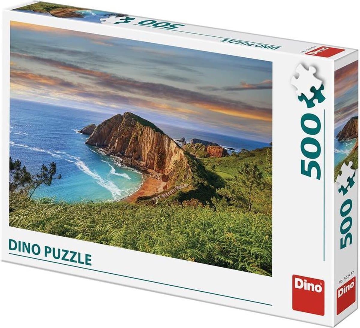 Dinotoys dino puzzel - playa del silencio spanje - 500 stukjes