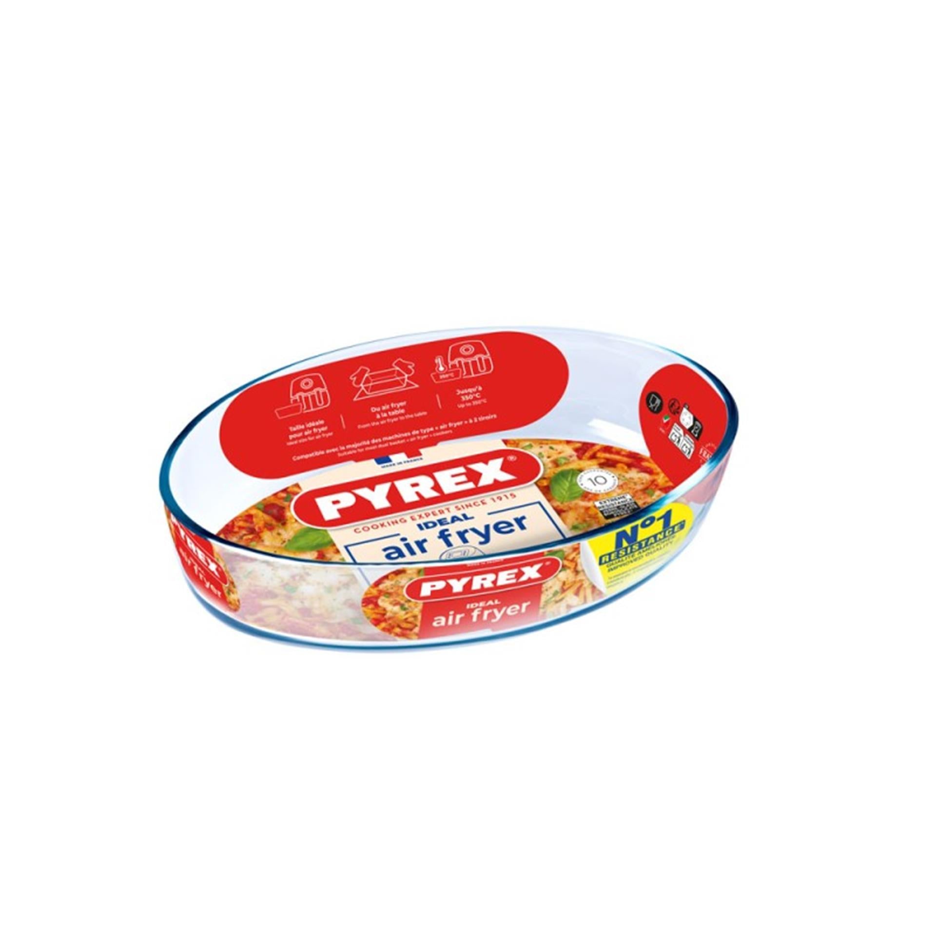 Pyrex airfryer ovale schaal 0,7l