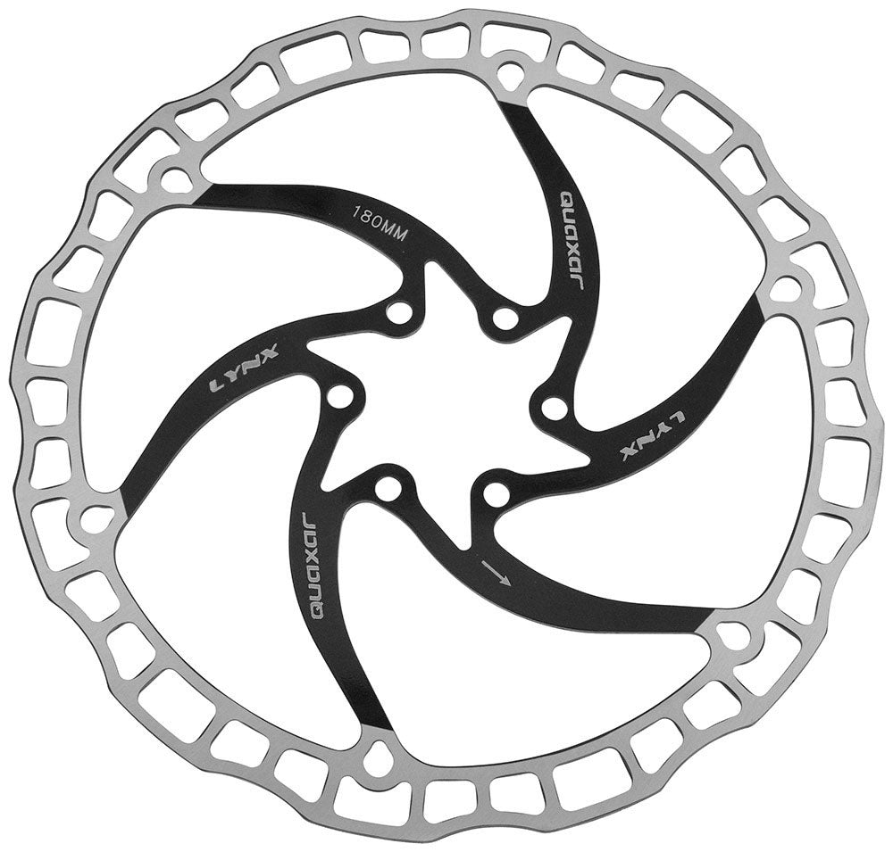 Quaxar lynx high performance 6-hole disc rotor | 203mm