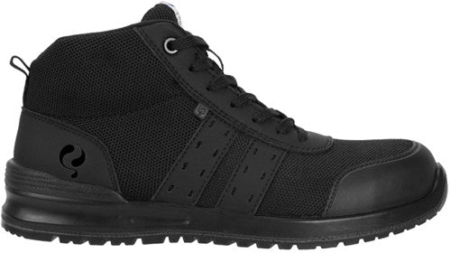 Quick werkschoen sprint dark hoog qs0562 s1p | zwart | maat 42 - 8718591551123