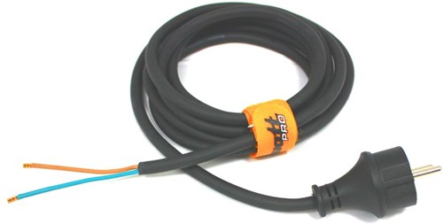Qwattpro aansluitsnoer klas.ii 3m 2x1,5 h07rn-f ip44 16a - 2510031 - 2510031