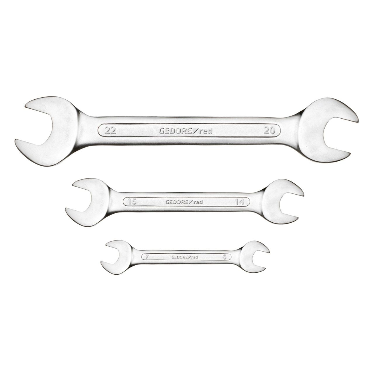 Gedore red r05105008 steeksleutelset sw6-22 lang metrisch 8-delig 3300959 - r05105008