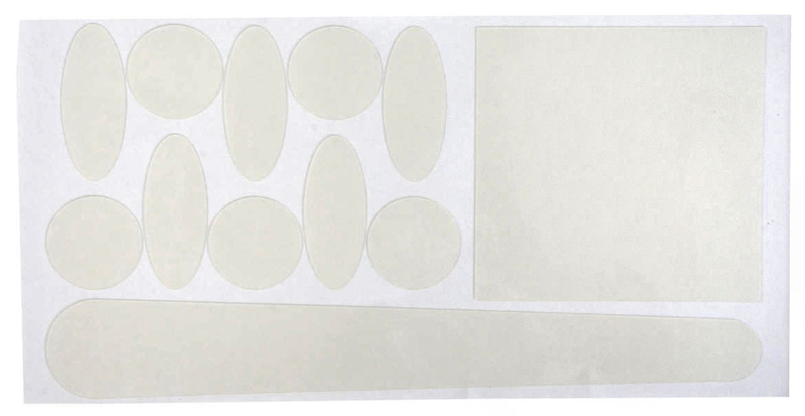 Radon high modulus frame protection sticker