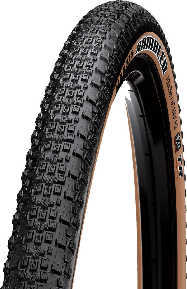Maxxis 40-622 rambler exo tlr 60 tpi zwart-bruin vouw tb00329600