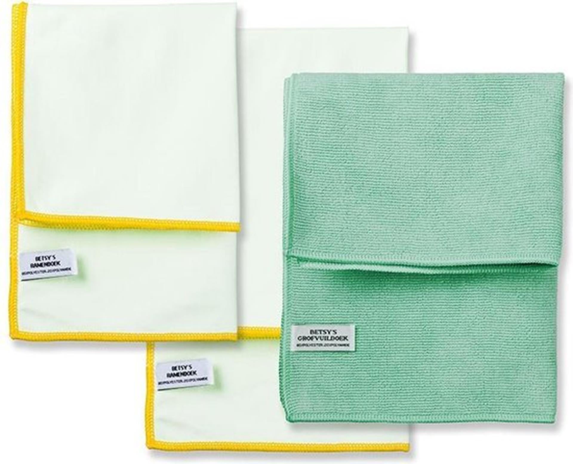 Betsy's microvezel ramenset xxl groen