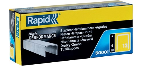 Rapid nr. 13 fijndraadnieten 6 mm, 5.000 stuks - 11830700 - 11830700
