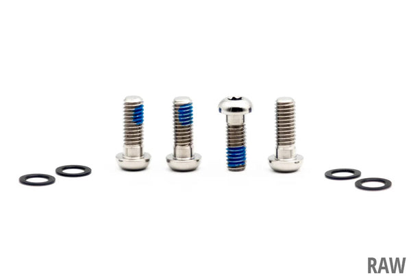 Oak components titanium screws set m6x16 for brake adapter (4 pieces)