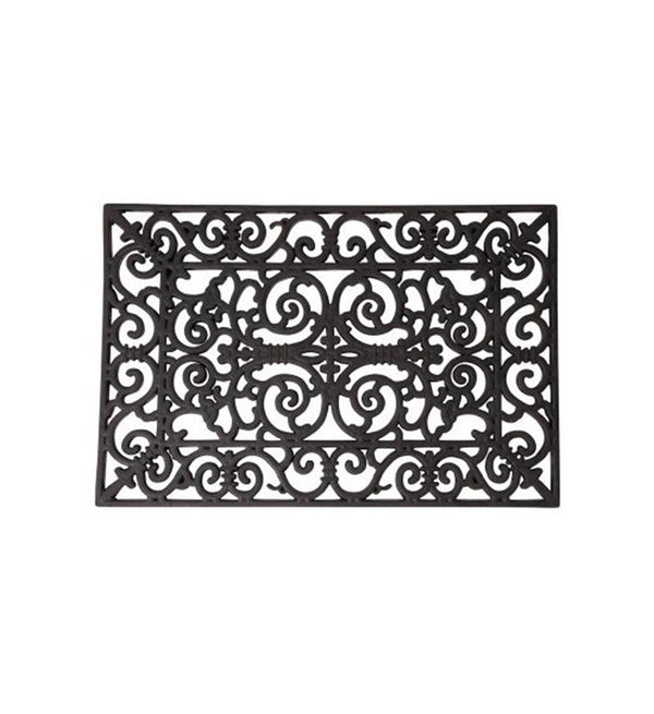 Esschert design klassieke deurmat 60x40cm rubber