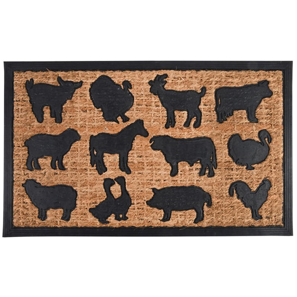Esschert design deurmat boerderijdieren