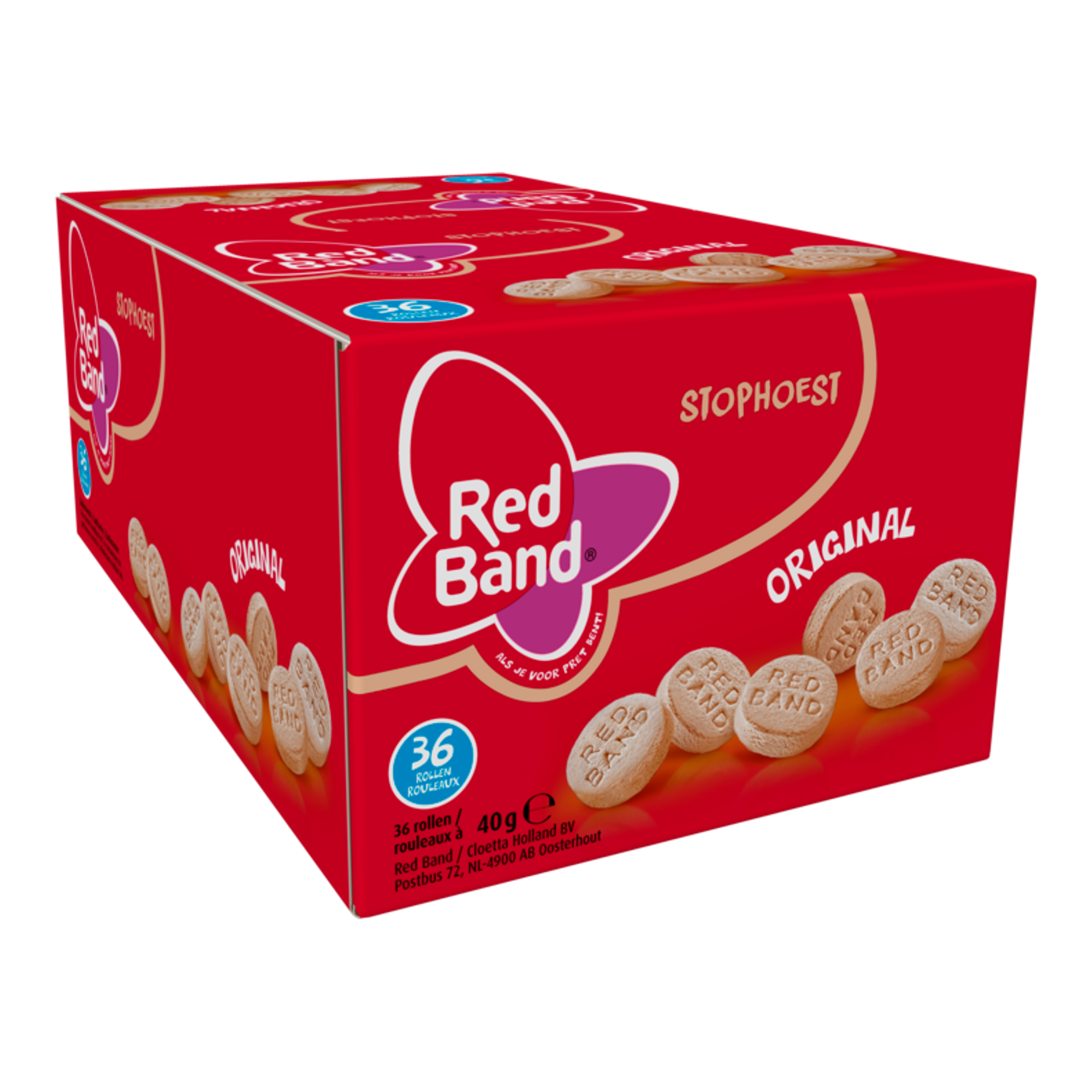 Red band stophoest (36 rollen)