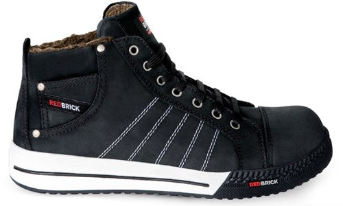 Redbrick ice sneaker hoog s3 gevoerd zwart - maat 47 - 11.083.037.47