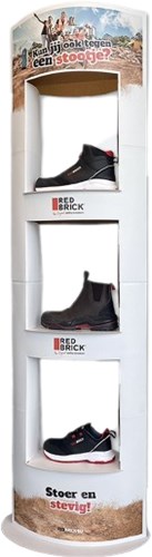 Redbrick pulse display 2024 | wit | one size - 8713458011208