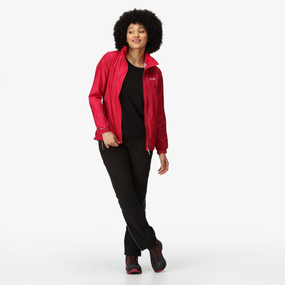 Corinne IV shell jas dames roze maat XS