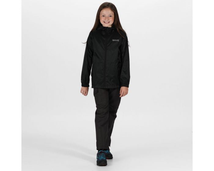Pack it jack junior zwart maat 122-128