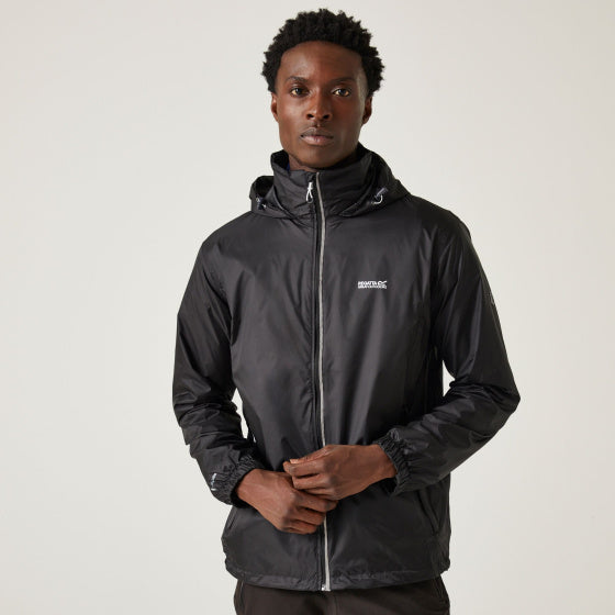 Lyle IV regenjas heren zwart maat XL