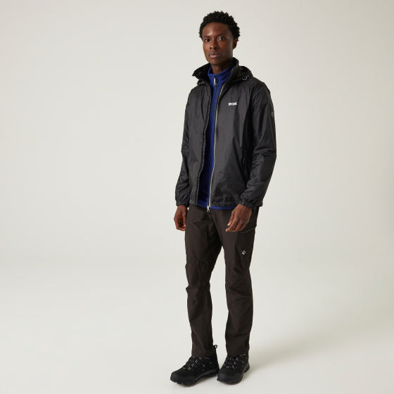 Lyle IV regenjas heren zwart maat XL