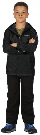 Pack it jack junior zwart maat 158-163