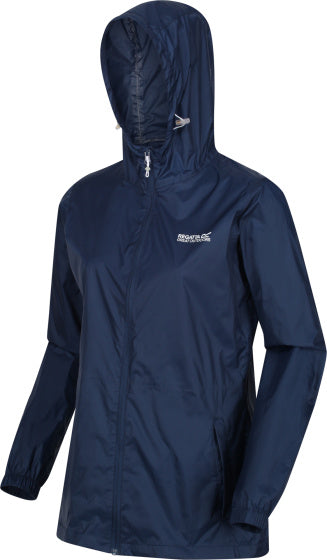 Regatta Pack-It III regenjack dames donkerblauw maat M