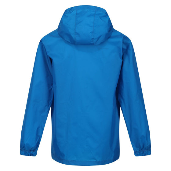 Pack It III regenjas jongens blauw maat 7-8 jaar