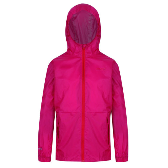 Regatta Pack It III regenjas meisjes roze maat 11-12 jaar