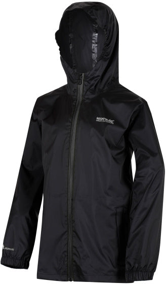 Pack It III regenjas meisjes zwart 13 jaar