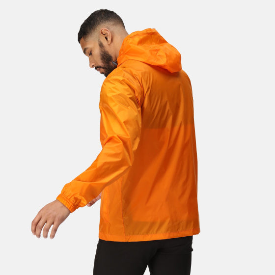 Pack It III regenjas oranje heren maat M