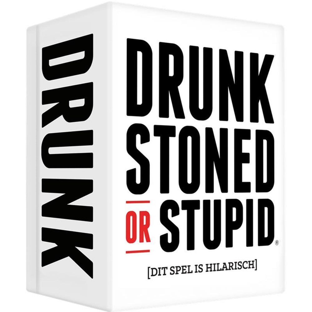 Asmodee dronken, stoned of dom, een partyspel voor jou en je quot;domme quot; vrienden