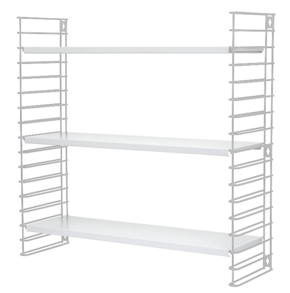 Tomado boekenrek retro geheel zwart 70x21x68cm