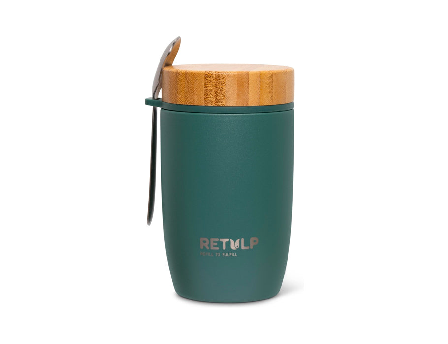 Retulp Lunchbeker Mok Premium Groen 500 ml