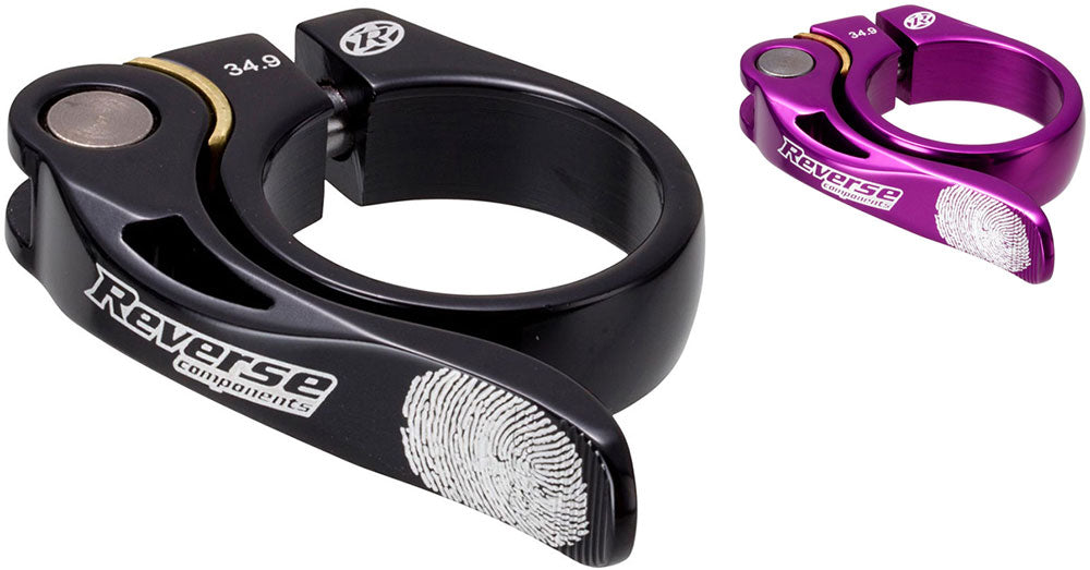 Reverse components long life 34.9mm seat clamp | lila