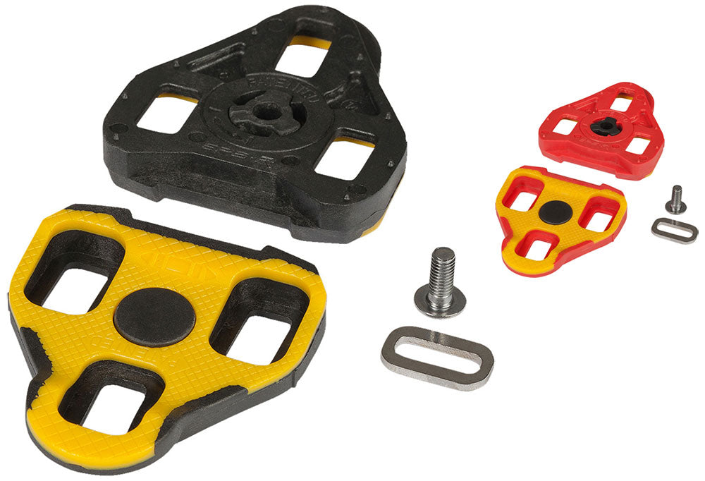 Rfr look keo cleats | 6° | yellow´n´red