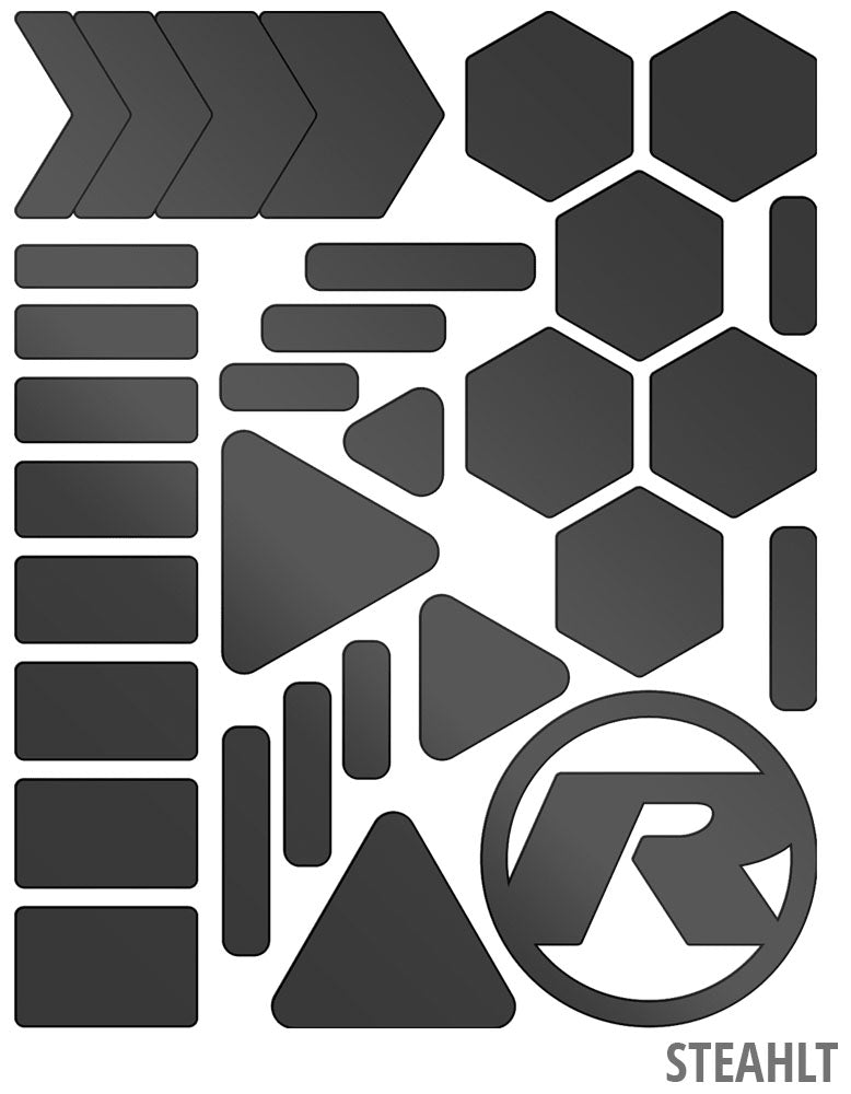 Rie:sel design re:flex city - reflective stickers | red
