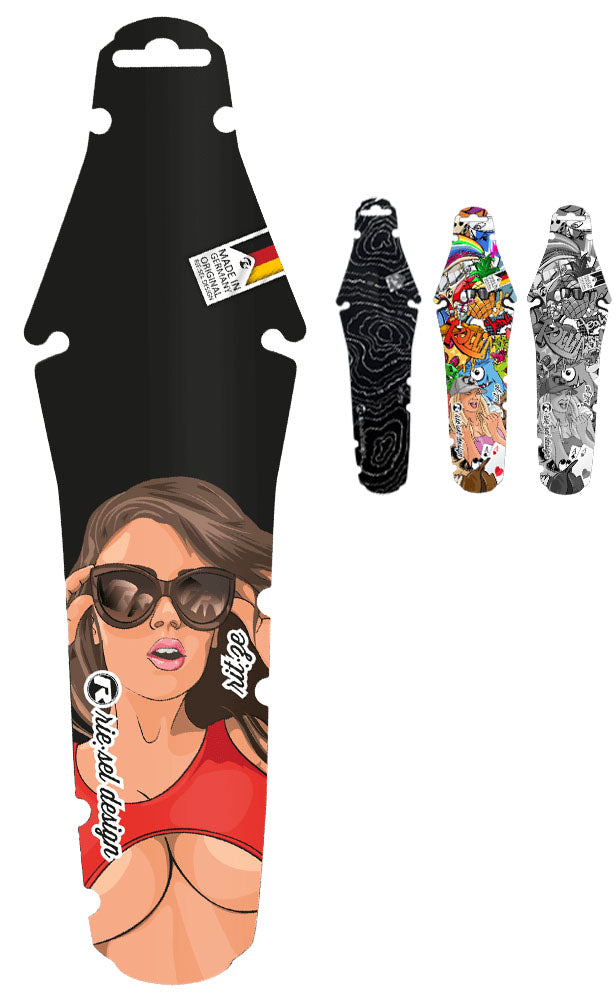 Rie:sel design rit:ze superior - saddle mudguard | stickerbomb eyecatcher