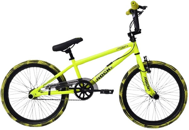 Freestyle 20 Inch Junior V-Brakes Geel Zwart