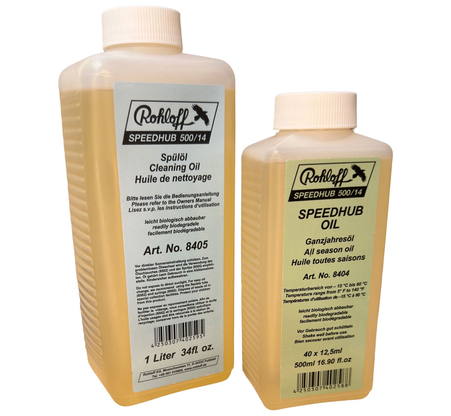 Rohloff oil of speedhub 500 14 set all season oil 500ml cleaning oil 1000ml