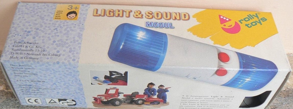 Rolly Toys - alarmlichten geel met 3 verschillende standen
