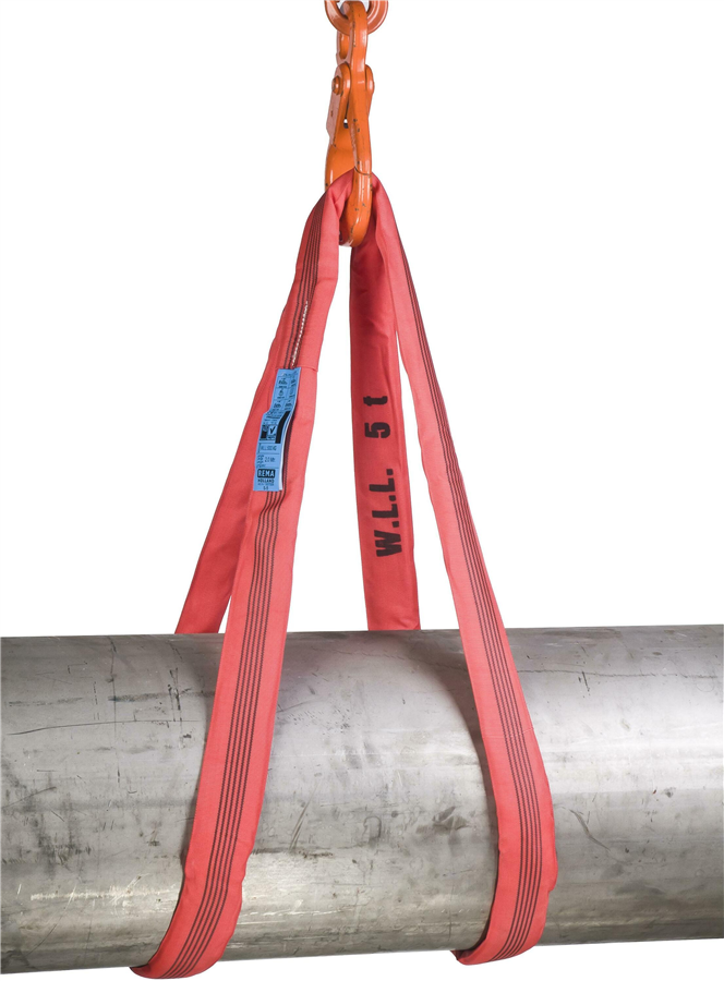 Rondstrop 5t wl=3mtr rood