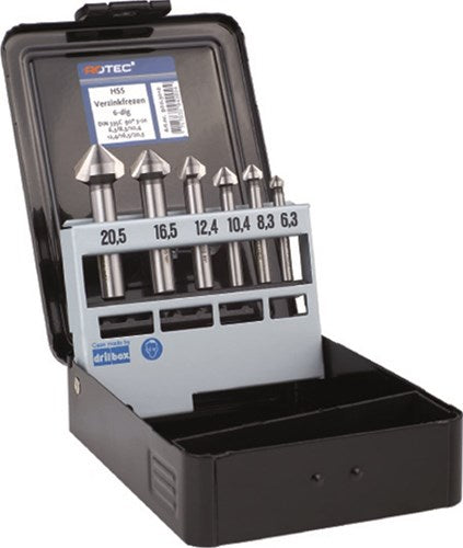 Rotec 6 dlg. cass. verzinkfr. 6,3 8,3 10,4 12,4 16,5 20,5 - 9003010