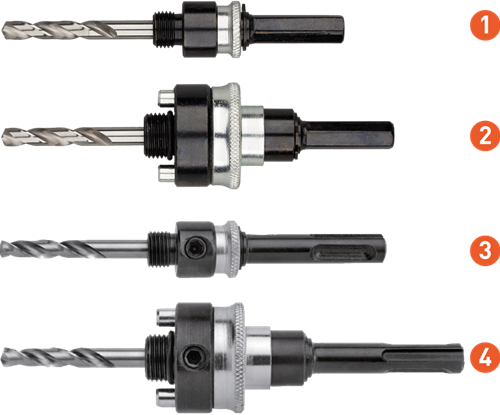 Rotec adapter 9,5mm | t.b.v. gatzagen 32-210mm - 527.3037