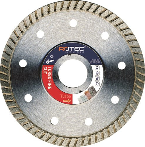 Rotec diamantzaag turbo fine cut 180 22,23 - 7041803
