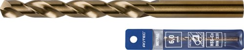Rotec hss-co5 spiraalboor din 338 cobalt splitpoint 8,5 mm (etui) - 111.0850e