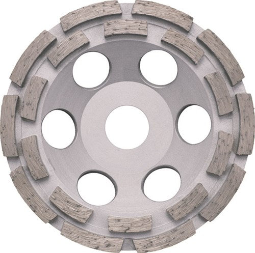 Rotec komschijf silverline dubbel rijig 115 22,23 - 7501153