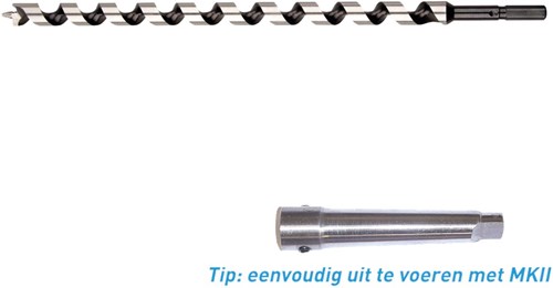 Rotec slangenboor gold-line, ø45x385x460 - 2414503 - 241.4503