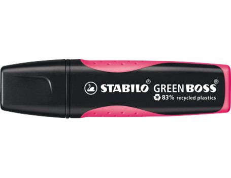 Stabilo markeerstift navulbaar - roze