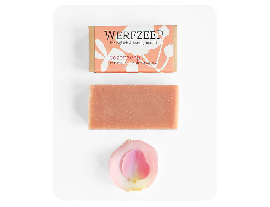 Werfzeep rozenzeep - 100 gr