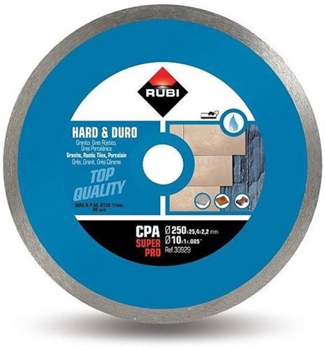 Rubi cpa 250 diamantzaagblad | 250x2,2x25,4 mm - 30929
